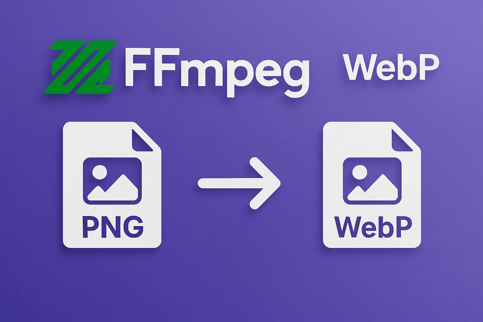 The image about convert png to webp by ffmpeg