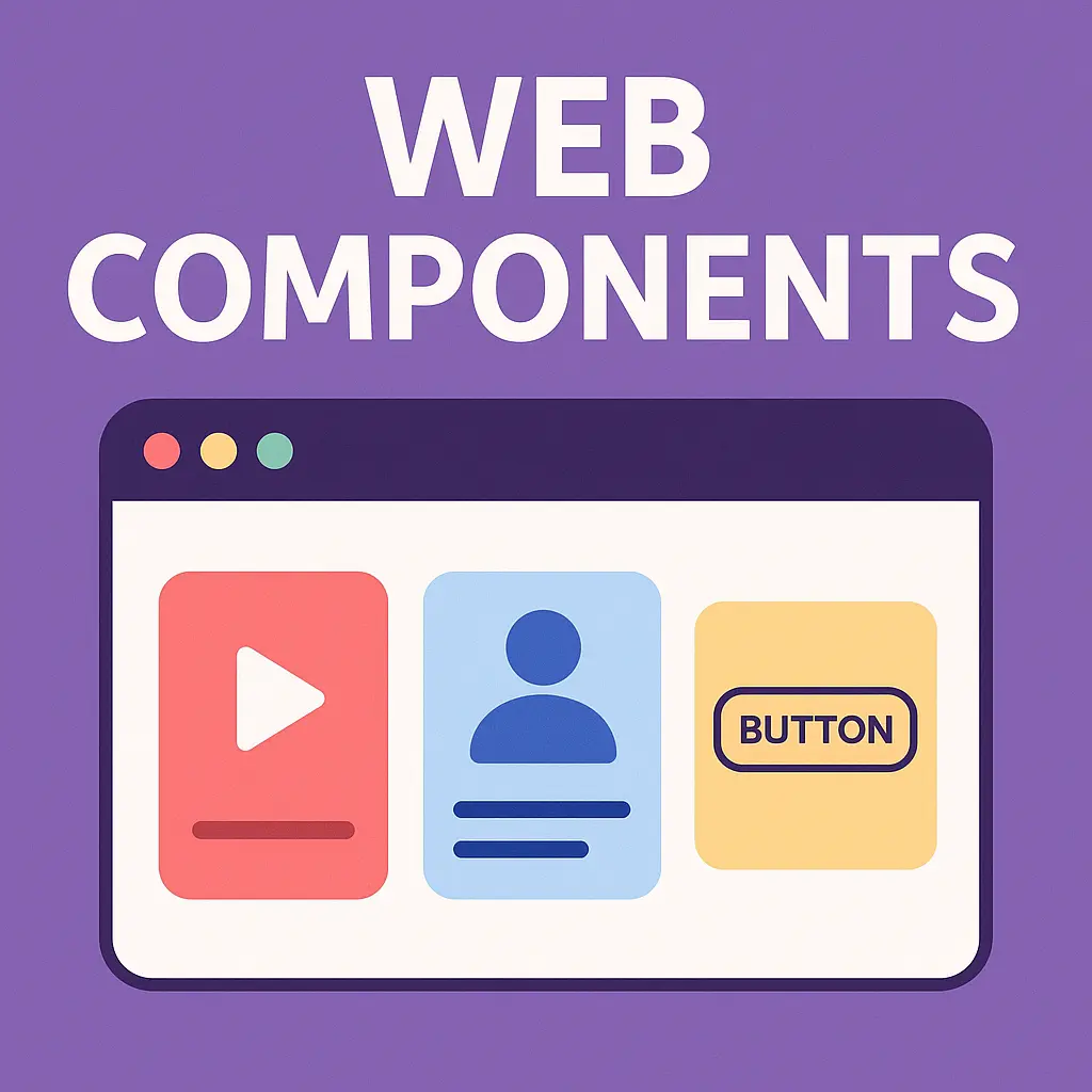 Web component user card cover